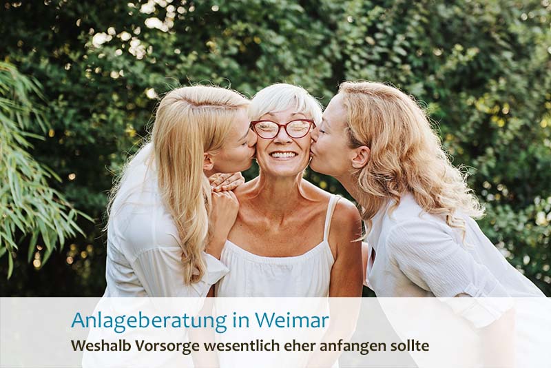 Anlageberatung in Weimar - Weshalb Vorsorge wesentlich eher anfangen sollte