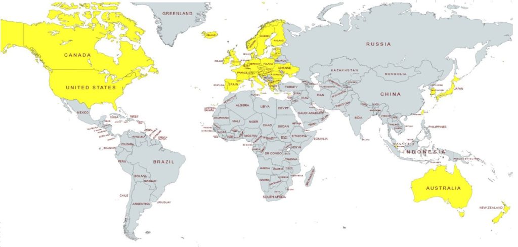 Rubel mit Goldstandard - Welche Staaten sanktionieren Russland?